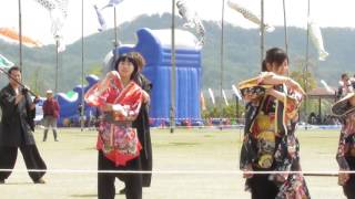 千紫万紅「ちはやふる」と「KAMISAKI」☆おおた芝桜まつり2017 in 太田市北部運動公園