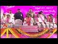 kcr fires on organizer in warangal trs sabha ntv