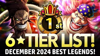 ★6 TIER LIST! Best Legends December 2024! (ONE PIECE Treasure Cruise)