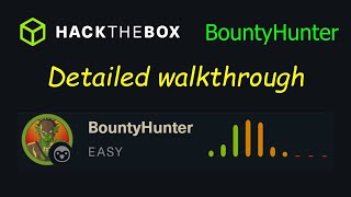 HackTheBox - BountyHunter