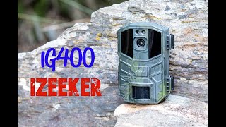 🌝  IZEEKER 4K 30FPS 48MP iG400 TRAIL CAM. Tutorial with wildlife videos.