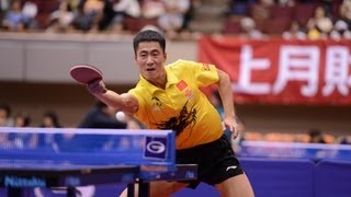 Japan Open 2013 Highlights: Wang Liqin vs Kenji Matsudaira (Round 2)