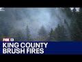 Dry conditions fueling fires in King County | FOX 13 Seattle