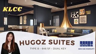 Exsim Hugoz Suites | KLCC | Type B 646sf Dual Key