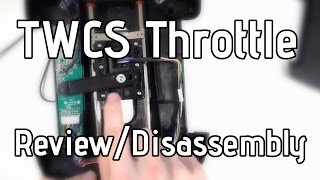 Thrustmaster FCS HOTAS Part 1: TWCS Throttle Review/Disassembly