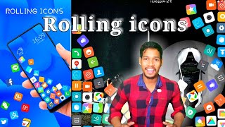 Rolling icons - App and photo icons amazing launcher/Aaura Technical