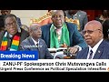 ZANU-PF Spokesperson Mutsvangwa Calls Urgent Press Conference as Political Speculation Intensifies 🔥