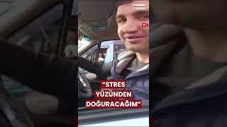 Ümraniye'de İki Minibüs Şoförü Yarıştı; Hamile Yolcu 'Stres Yüzünden Doğuracağım' Diyerek İndi