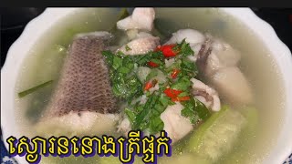 ស្ងោរននោងត្រីផ្ទក់#food