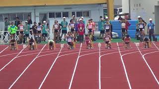 106年全運會100m女子組預賽第2組