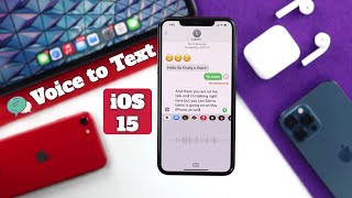 Voice to Text on iOS 15! [How to Use]