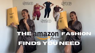 THE *BEST* FALL 2021 AMAZON FASHION MUST HAVES | TRENDY & AFFORDABLE| JLUXLABEL, SKIMS DUPES + MORE