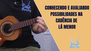 Cadencia de Lá Menor | Aula de Cavaquinho com desenho dos acordes