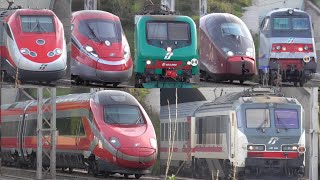 Highest speed Italian Trains on the Rome - Florence | Frecciarossa, Italo, Intercity.