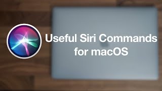 Useful Siri Commands for macOS