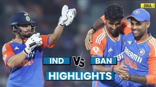 India vs Bangladesh 1st T20 Highlights | Ind vs Ban | Cricket Highlights |