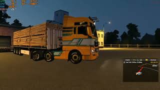 Euro truck simulator 2 Exploring pro mods. Leaving from a lovely city in poland. MAN Truck