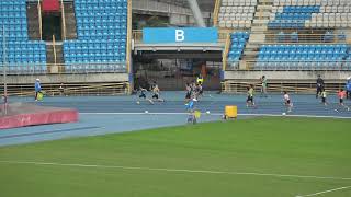 107學年度台北市小學運動會男生組4*100公尺接力決賽