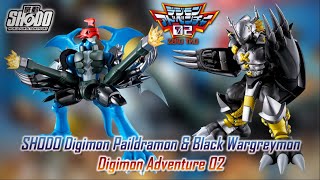 SHODO Digimon Paildramon \u0026 Black Wargreymon | Digimon Adventure 02