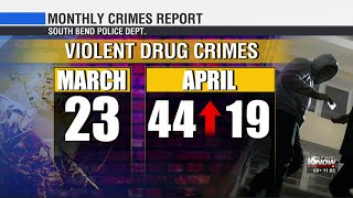 South Bend Police Department hosts monthly crime statistics meeting