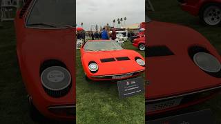 1967 Lamborghini Miura! This rare Miura was spotted at the 2024 Arizona Concours d'Elegance!