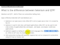 Difference between Selenium and UFT QTP