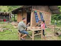 Little girl Linh Dan was helped by her two uncles to renovate her small house and she studied hard.