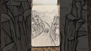 Inktober Day 17 \u0026 18, Drive Journal, #inktober #shorts