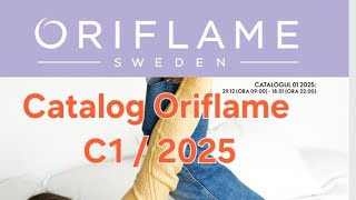 Catalog Oriflame C1/2025#catalog #oriflame   Primul Catalog 2025👍🎉