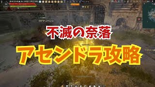 【黒い砂漠】不滅の奈落 アセンドラ攻略