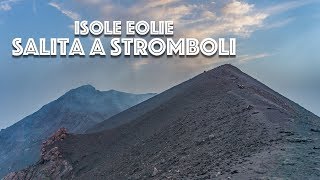 Hike to Stromboli (volcano)// Aeolian Islands