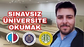 SINAVSIZ İKİNCİ ÜNİVERSİTE | AYNI ANDA İKİ ÜNİVERSİTE OKUMAK