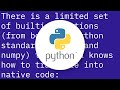 Calling Cython functions from Numba jitted code