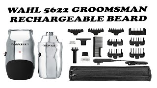 Top Best WAHL 5622 Groomsman Rechargeable Beard Hair \u0026 Nose Hair Trimmer Review 2021 Saleplace1