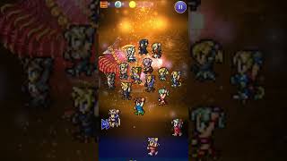 [FFRK GL] Cores vs. Crystal Tower - Wings on High (4th flight, Bahamut (X), June)