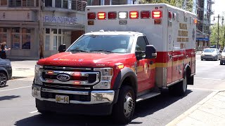 Philadelphia Fire Department Medic 14 Responding