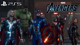 The Avengers PS5 Gameplay Walkthrough FULL GAME - Marvel's Avengers PS5