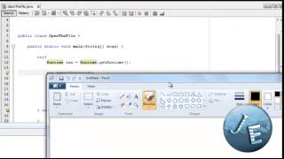 Open run or execute Programs in java