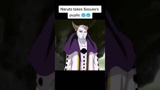naruto takes sasuke eye 👁👁 #rinnegan #sharingan #boruto #new series #lastfight #short