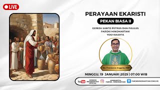 Perayaan Ekaristi Minggu Biasa II - Minggu Pagi 19 Januari 2025 |07.00 Paroki Minomartani