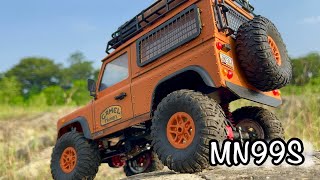 【MN99S】 DEFENDER 90 (Rock crawling)