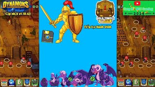 Cập nhật v1.10.63 | Tiếp tục hành trình - Gold Temple | Thu phục Dynamon... | Dynamons World