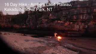 16 Days Hike - Arnhem Land Plateau - Kakadu National Park - July 2021 - VMTC pack carrying hike