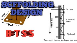 Scaffolding  safety /  scaffolding design // scaffolding support / scaffolding tie