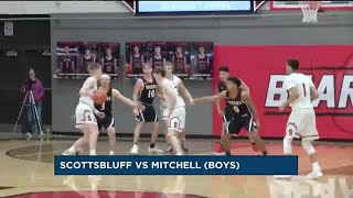 Scottsbluff vs Mitchell Boys Basketball Highlights