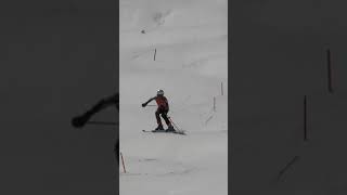 Saas-Fee Summer 2021 Giant slalom training follow cam