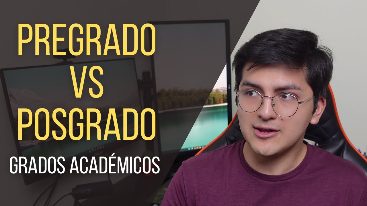 Pregrado Vs Posgrado: La Gran Diferencia - YouTube