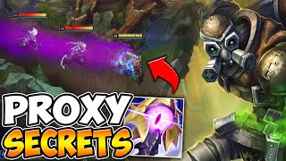 How to Proxy Singed while getting camped (ADVANCED SINGED TACTICS)