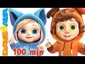 One Little Finger | Cartoon Animation Nursery Rhymes & Songs for Children | Dave and Ava