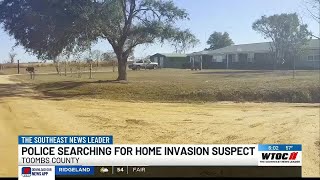 Search continues for home invasion suspect in Toombs County